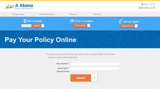 
                            2. Pay Your Policy Online