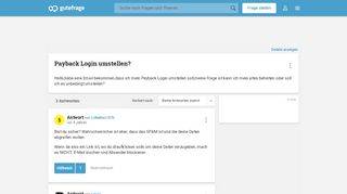 
                            3. Payback Login umstellen? (Internet, online, Erfolg)