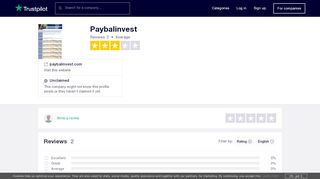 
                            3. Paybalinvest Reviews | Read Customer Service Reviews of ...