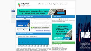 
                            1. Paychex.com - Is Paychex Down Right Now?