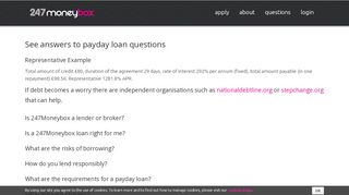 
                            1. Payday loan questions and answers from …