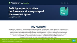 
                            3. Payerpath | Allscripts | Changing what's possible in healthcare