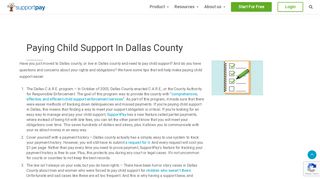 
                            6. Paying Child Support In Dallas County | SupportPay