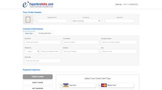 
                            8. Payment Details - ExportersIndia.com
