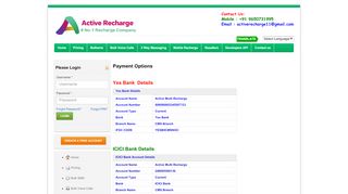 
                            5. Payment Options | Active Multi Recharge