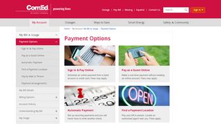 
                            1. Payment Options | ComEd - An Exelon Company