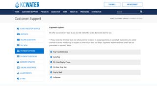 
                            1. Payment Options – KC Water