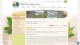 
                            8. Payment options | Marion County, FL