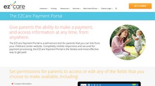 
                            7. Payment Portal for Childcare Programs and Preschools | EZCare