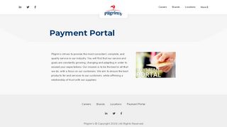 
                            1. Payment Portal - Pilgrim's Global