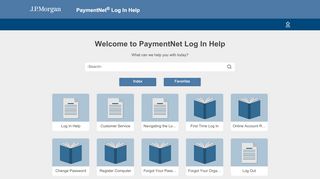 
                            5. PaymentNet Log In Help - J.P. Morgan