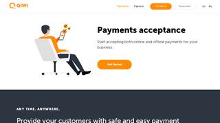 
                            4. Payments acceptance - b2b.qiwi.com