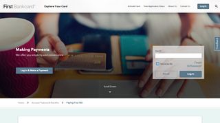 
                            1. Payments for Your Credit Card Bill | First Bankcard