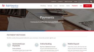 
                            5. Payments – SafeAmerica Credit Union