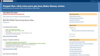 
                            7. Paypal-Bux click,view,earn,ptc,bux,Make Money online