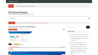 
                            3. PayPal Customers Contact Number: 0800 358 9448 Free Phone UK