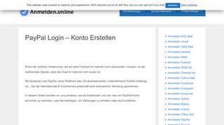 
                            8. PAYPAL Login 2019【 √ Konto Erstellen - anmelden.online