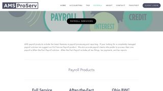 
                            3. Payroll — AMS ProServ