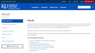 
                            1. Payroll, Institutional Finance and Administration, University of Kansas ...