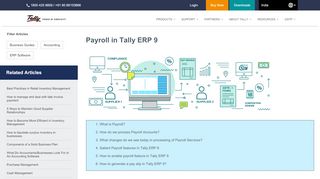 
                            3. Payroll Management in Tally ERP 9 | Tally Solutions
