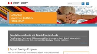 
                            5. Payroll Savings Program - Canada Savings Bonds - csb.gc.ca