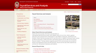 
                            3. Payroll Services and Analysis - Office of Human Resources - UW ...