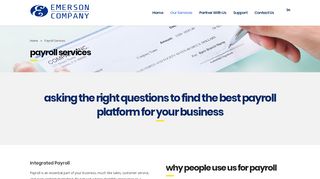 
                            6. Payroll Services – Emerson & Co