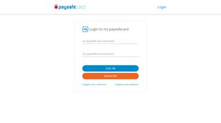 
                            10. paysafecard - Customer Auth