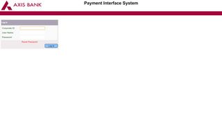 
                            1. PAYTHRU SYSTEM (Version 2.00) - Axis Bank