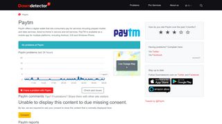 
                            8. Paytm down? Current outages and problems | …