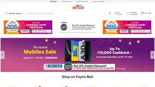 
                            7. Paytm Mall - Online Shopping Site in India