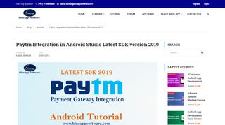 
                            8. Paytm Payment Gateway Integration Android Tutorial- Latest ...