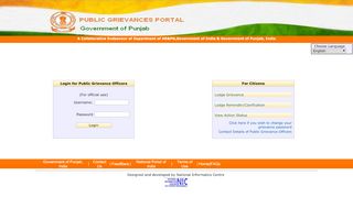 
                            7. PB-PGRAMS:- Government of Punjab, India
