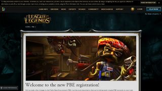 
                            7. PBE Signup | League of Legends