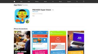 
                            9. ‎PBS KIDS Super Vision on the App Store