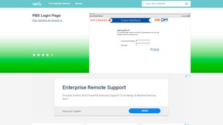 
                            2. pbslink.aircanada.ca - PBS Login Page - PBS Link Aircanada