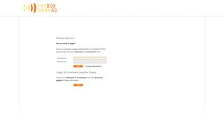 
                            6. PBX Online Service - paybox | Verteilerseite