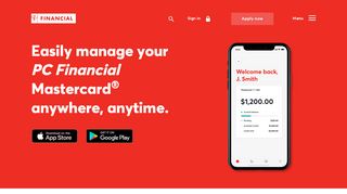 
                            1. PC Financial app - Download the app | PC Financial