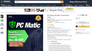 
                            7. PC Pitstop PC Matic, Download (5-User): Software - Amazon.com