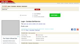 
                            4. Pcahr.com: Login - Ceridian Self-Service - Da whois