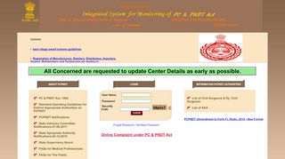 
                            11. PCPNDT - Login