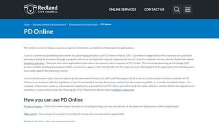 
                            9. PD Online | Redland City Council