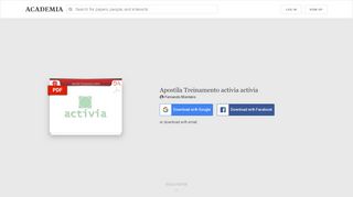 
                            4. (PDF) Apostila Treinamento activia activia | Fernando ...