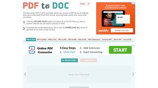 
                            8. PDF to DOC – Convert PDF to Word Online