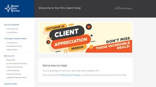 
                            9. PDS Client Portal - Home | ACS Technologies - ACS Client ...