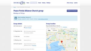 
                            8. Peace Portal Alliance Church group - DivorceCare