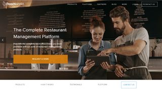 
                            3. PeachWorks: Restaurant Management Software