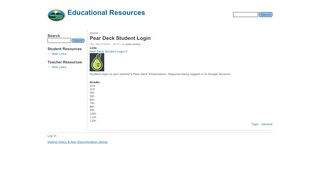 
                            7. Pear Deck Student Login | Educational Resources