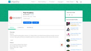 
                            5. Pearl Academy in Naraina, Delhi - UrbanPro.com