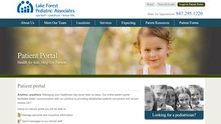 
                            5. Pediatric Patient Portal | Orland Park IL | Pediatric Doctor